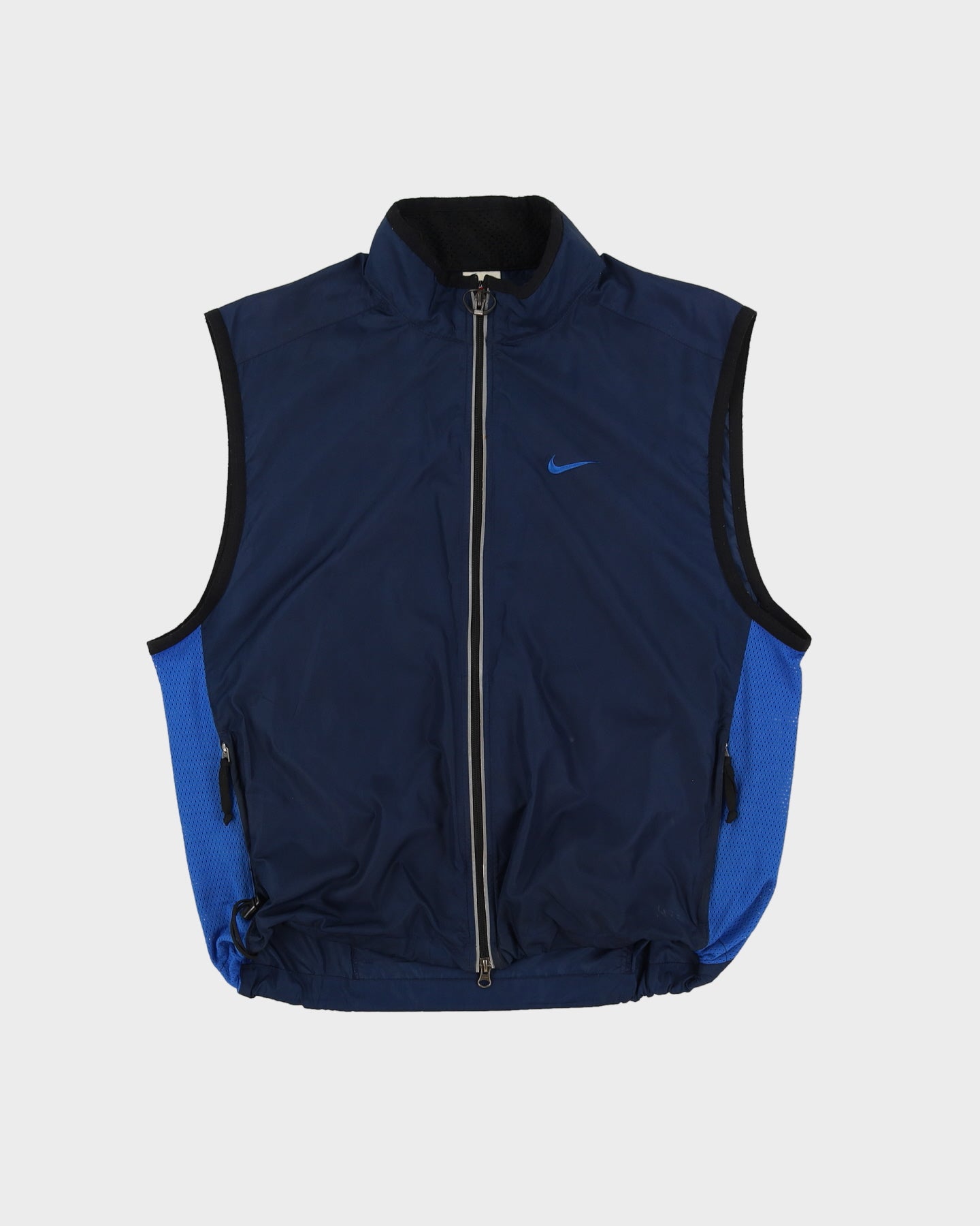 Vintage 90s Nike Blue Navy Gilet - L