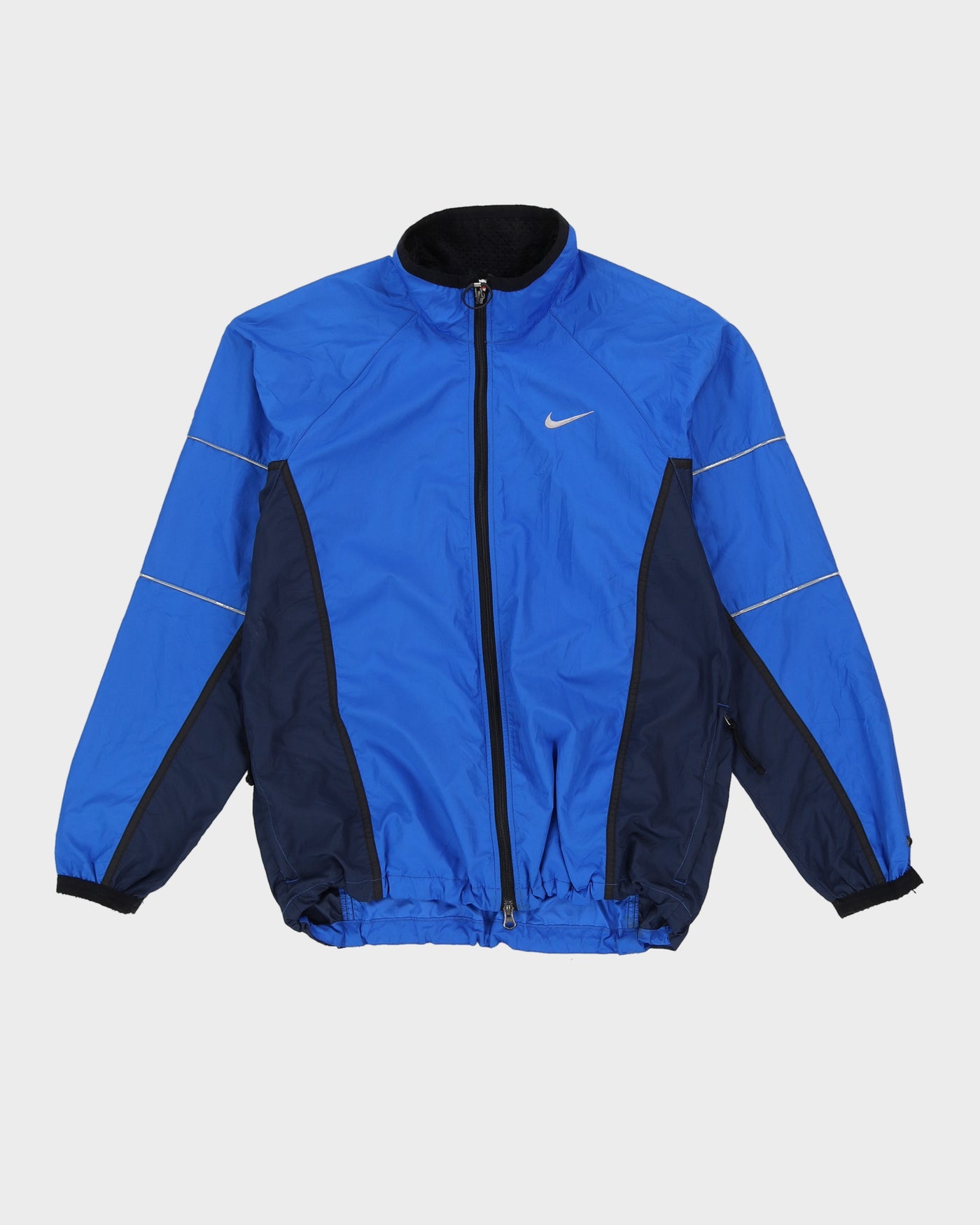 Vintage 90s Nike Blue Windbreaker Jacket - S