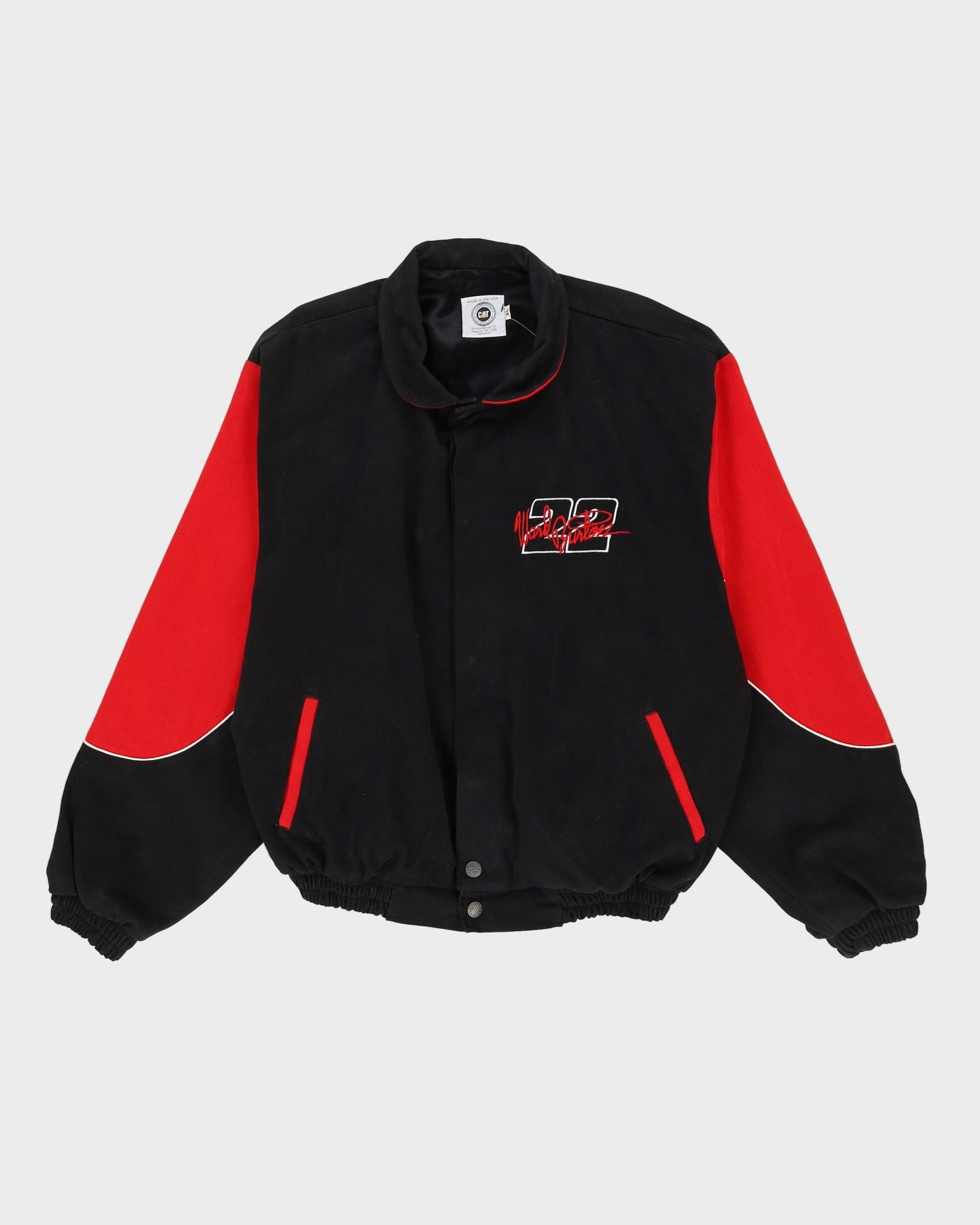 00s Nascar Ward Burton Cat Racing Jacket - XL