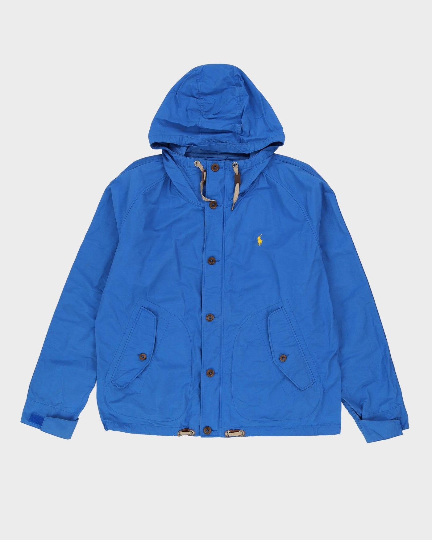 00s Ralph Lauren Blue Windbreaker - XXL