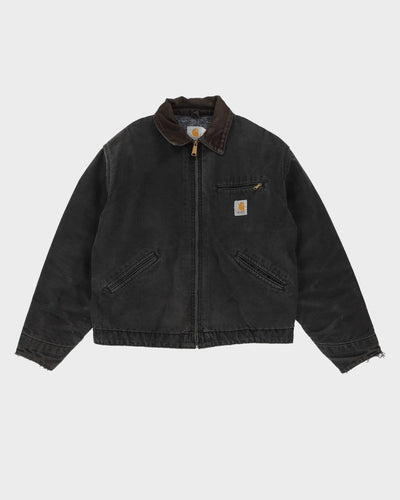 Vintage 90s Carhartt Black Workwear Jacket - L