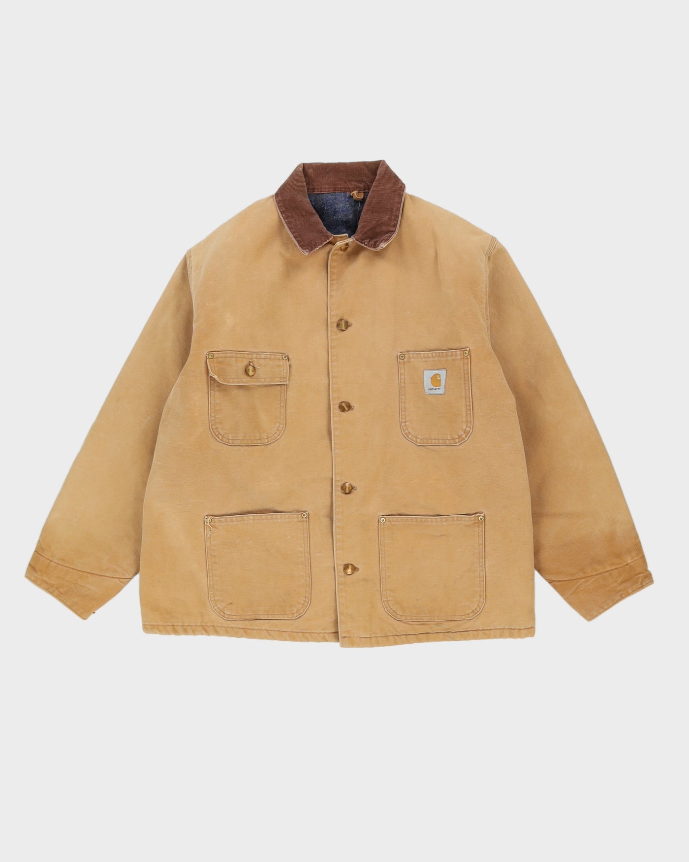 Vintage 90s Carhartt Beige Workwear Jacket - XL