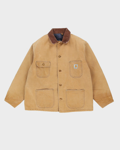 Vintage 90s Carhartt Beige Workwear Jacket - XL