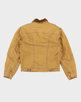Vintage 70s Wrangler Beige Workwear Jacket - S