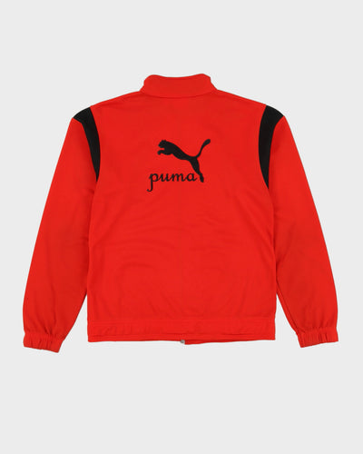 Vintage 90s Puma Red Track Jacket - S
