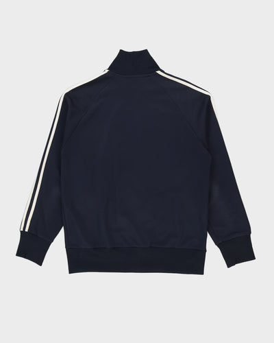 Vintage 90s Fred Perry Blue Navy Track Jacket - M