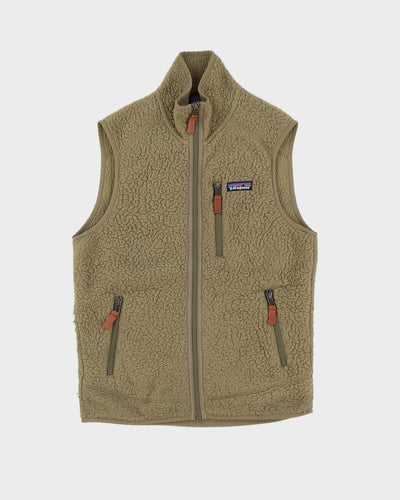 Patagonia Green Fleeced Gilet - XS