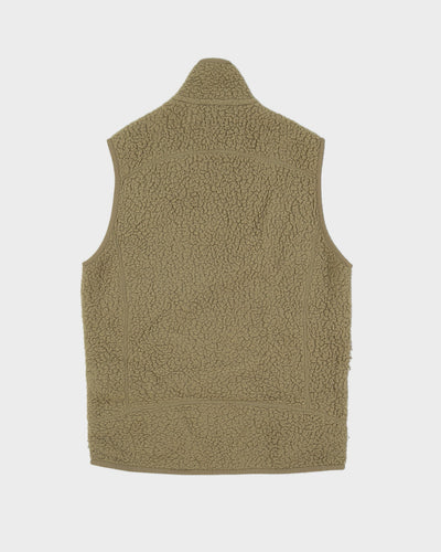 Patagonia Green Fleeced Gilet - XS