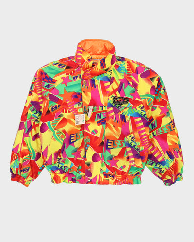 Vintage 90s Ellesse Multicolour Ski Jacket - M