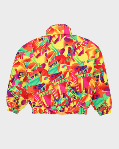 Vintage 90s Ellesse Multicolour Ski Jacket - M