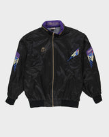 Vintage 80s Kappa Black Track Jacket - XL