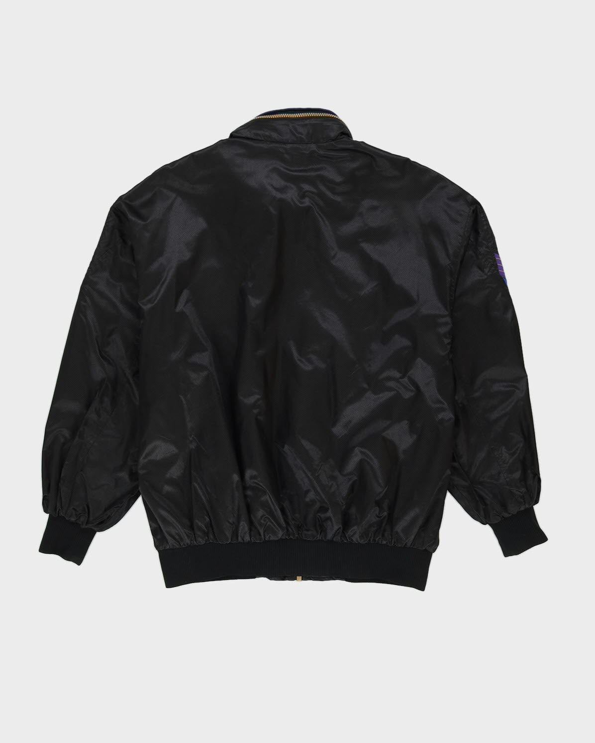Vintage 80s Kappa Black Track Jacket - XL