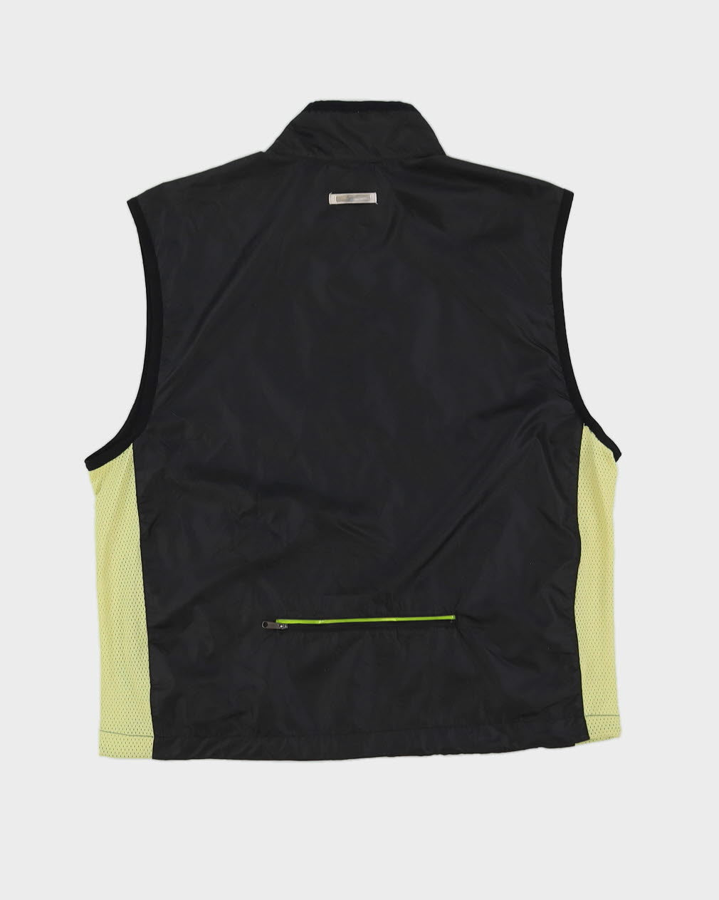 Vintage 90s Nike Black Track Gilet - L