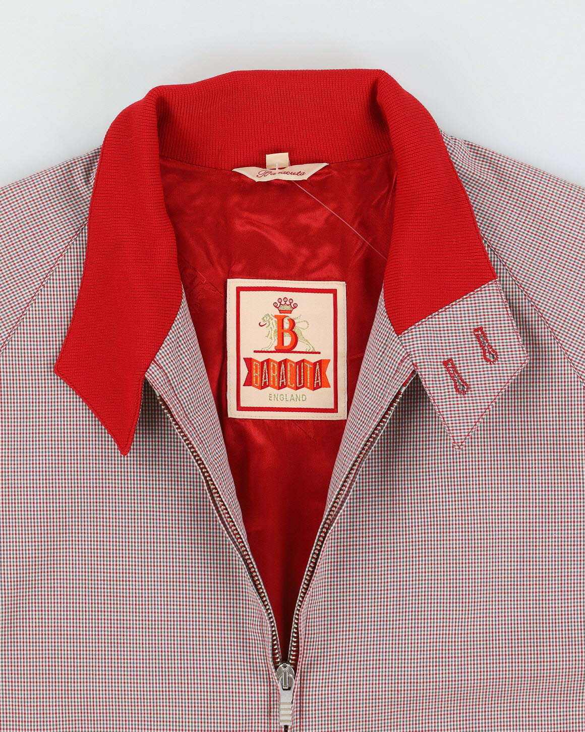 Baracuta Red Harrington Jacket - M