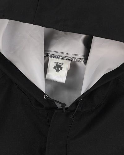 Descente Black Raincoat - XL