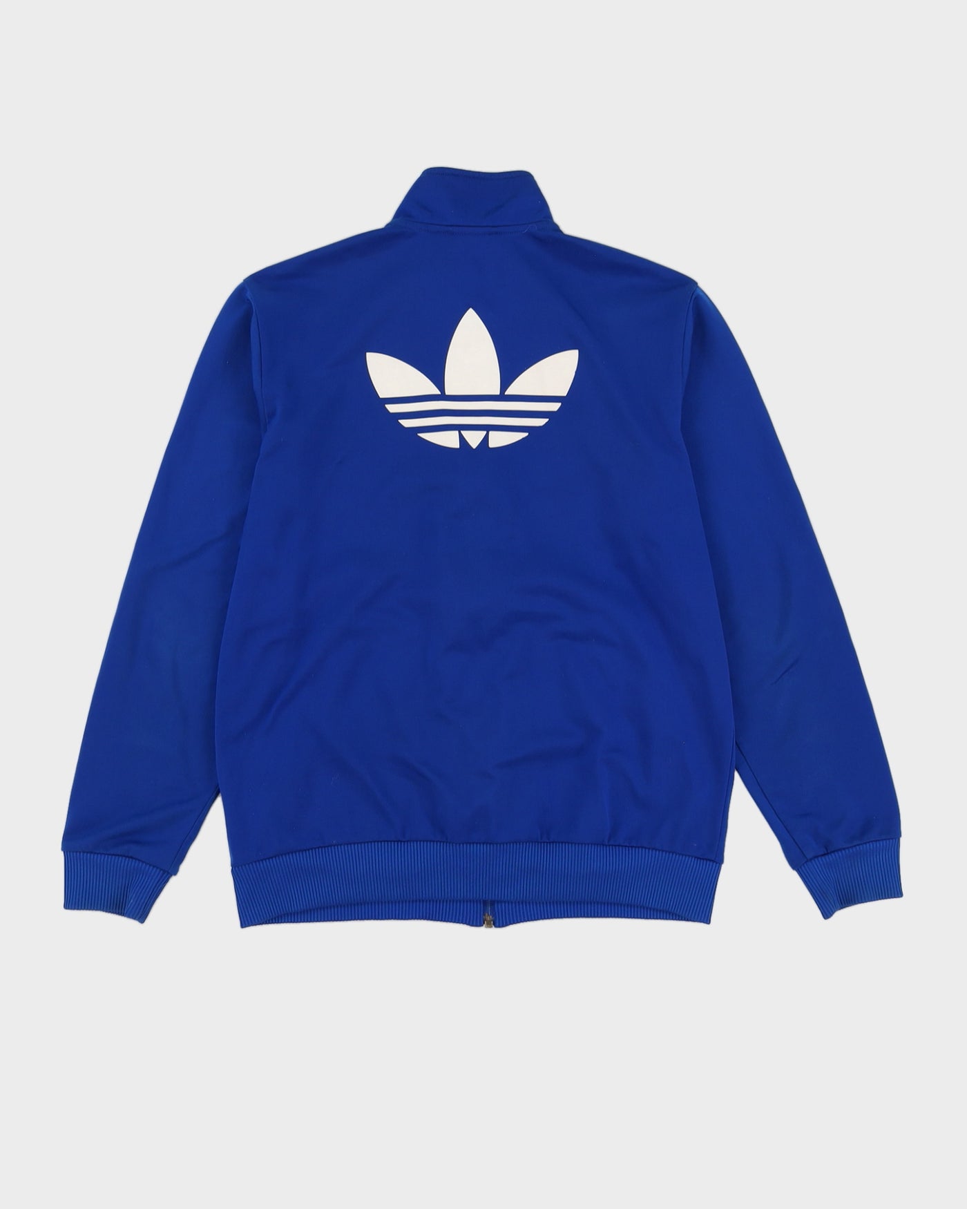 00s Adidas Blue Track Jacket - M