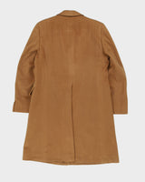 Cecil Gee Beige Cashmere Overcoat - S