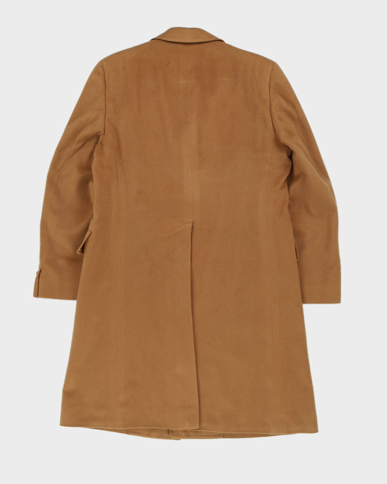 Cecil Gee Beige Cashmere Overcoat - S