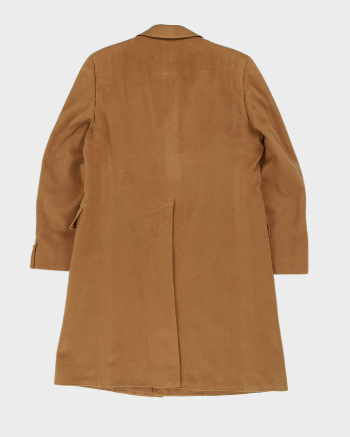 Cecil Gee Beige Cashmere Overcoat - S