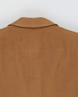 Cecil Gee Beige Cashmere Overcoat - S