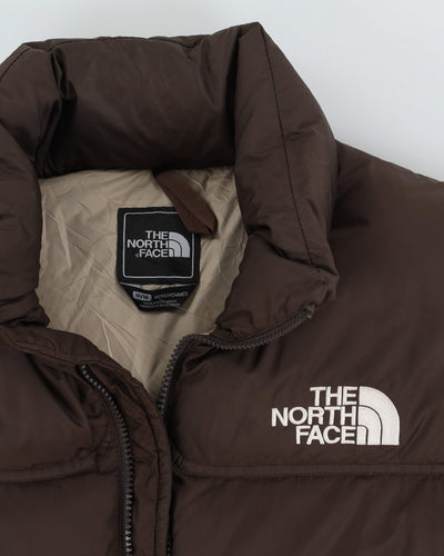 00s The North Face Brown 700 Puffer Gilet - M