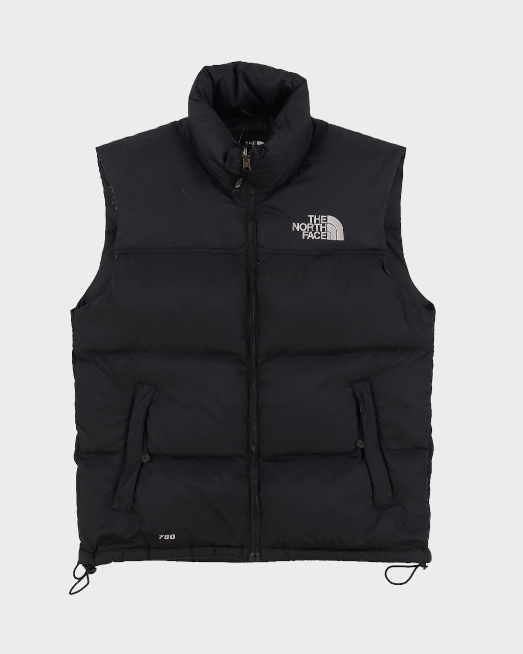 00s The North Face 700 Black Puffer Gilet - S