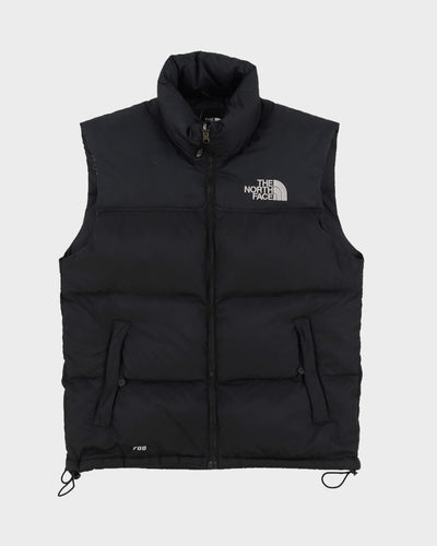 00s The North Face 700 Black Puffer Gilet - S
