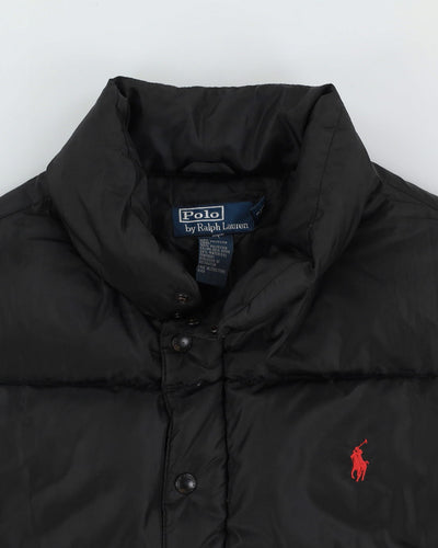 Ralph Lauren Black Puffer Gilet - XL