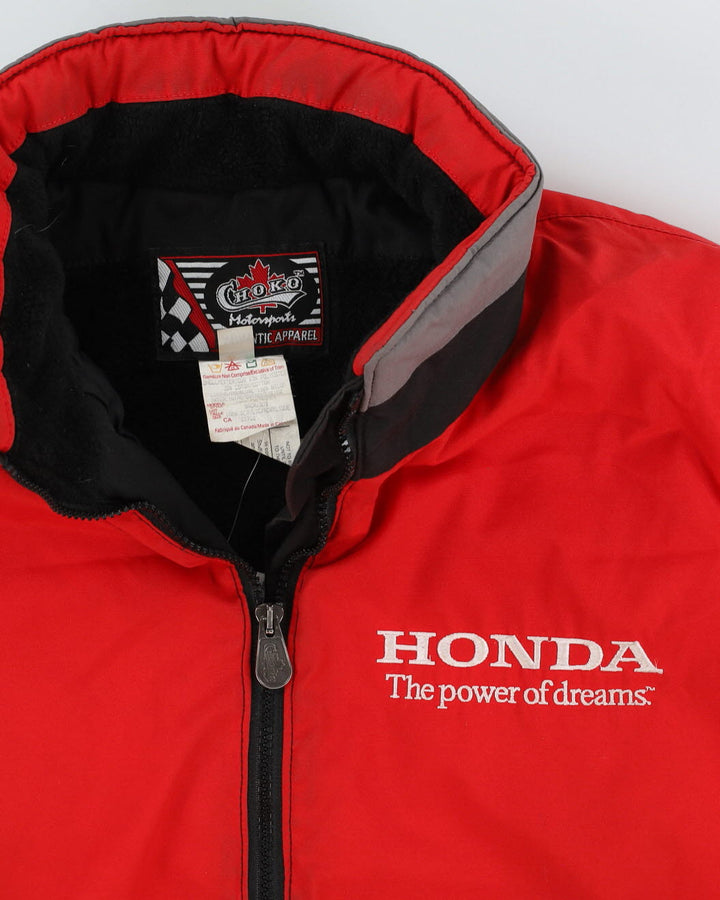 Vintage 80s Choko Motosport Honda Jacket - M