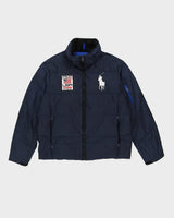Ralph Lauren Blue Puffer Jacket - L