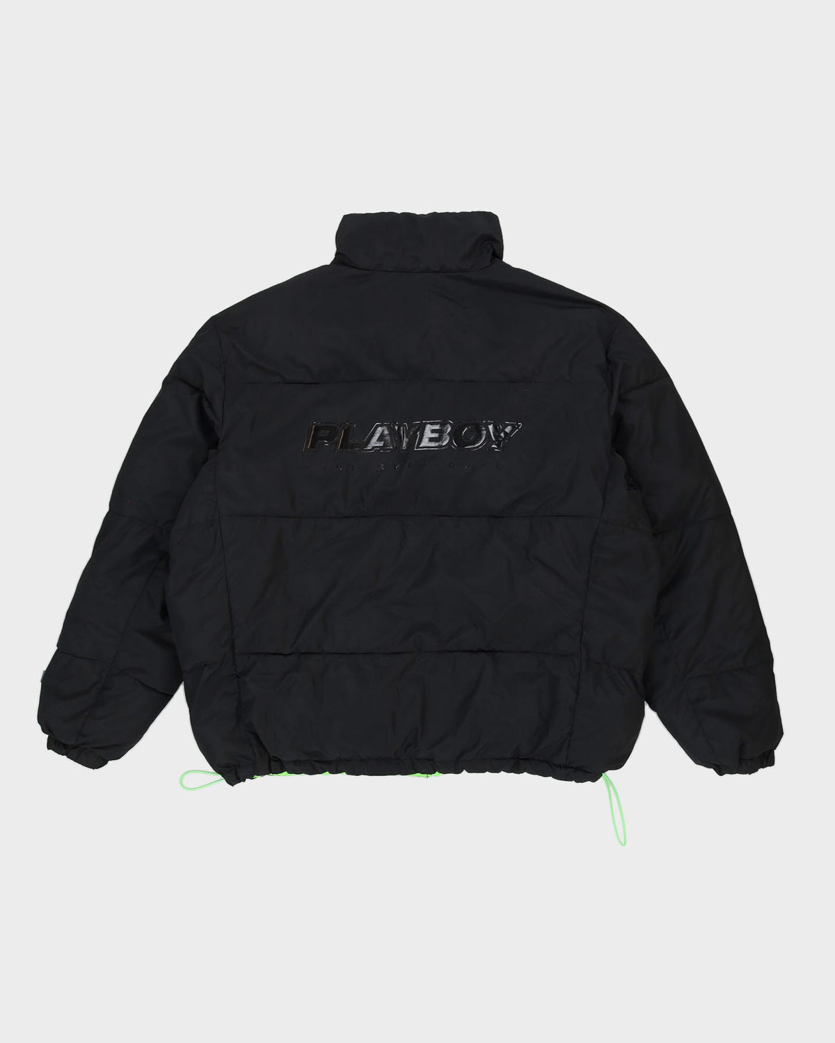 Playboy x Pacsun Black Puffer Jacket - M