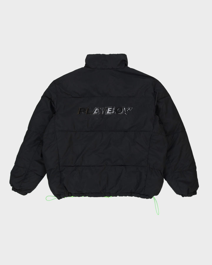 Playboy x Pacsun Black Puffer Jacket - M