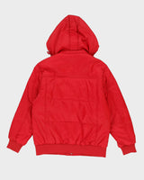 Playboy  Red Puffer Jacket - L
