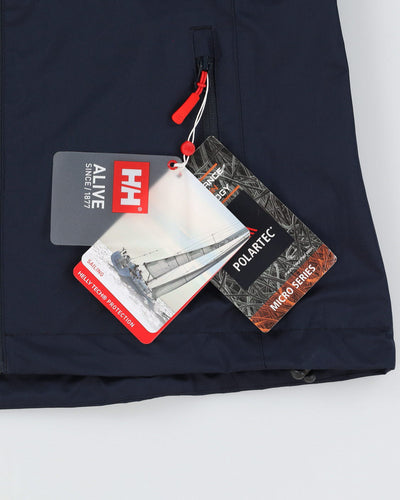 Helly Hansen Blue Windbreaker Deadstock With Tags - L