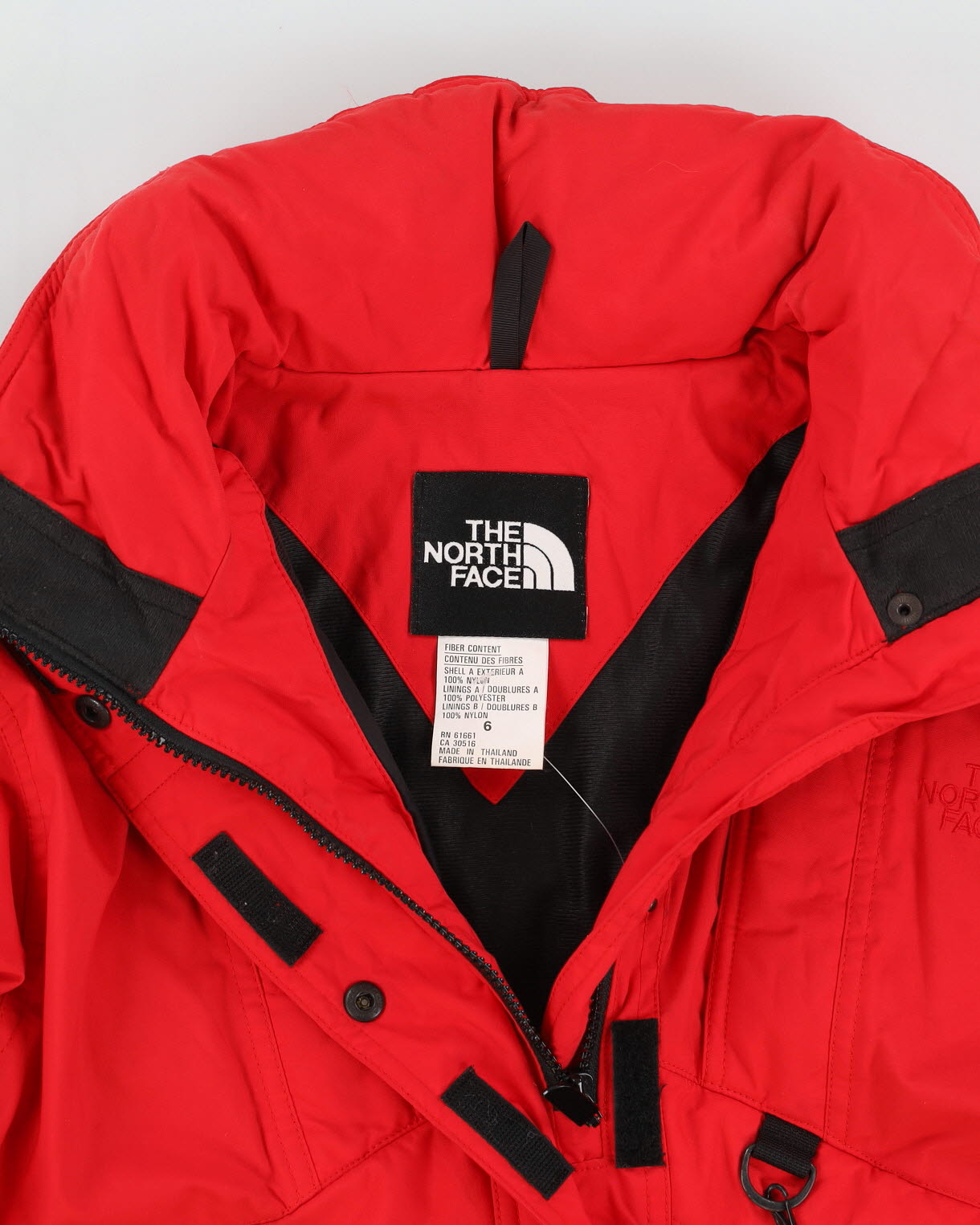 00s The North Face Extreme Ski Red Jacket Extreme Gear - S