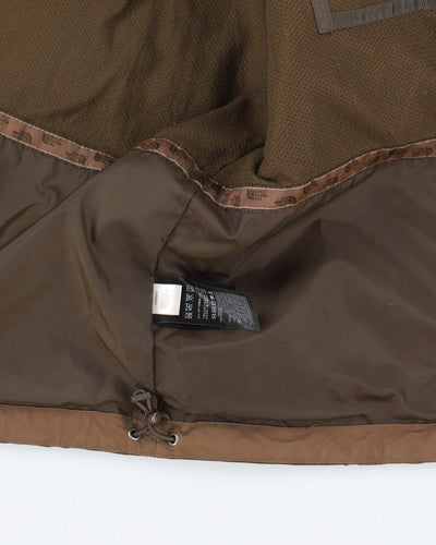 The North Face Brown Anorak HyVent Jacket - M