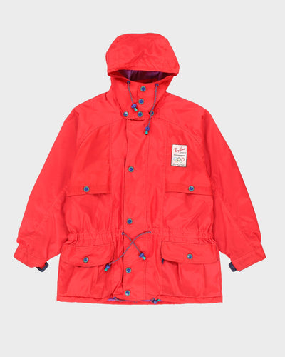Vintage 1994/96 Olympic Games Red Raincoat By Ray Ban - M