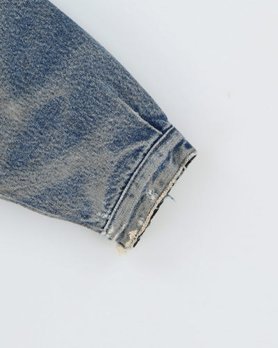 Vintage 90s Levi's SilverTab Denim Reversible Padded Jacket - M