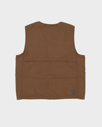 Carhartt Brown Workwear Gilet - L