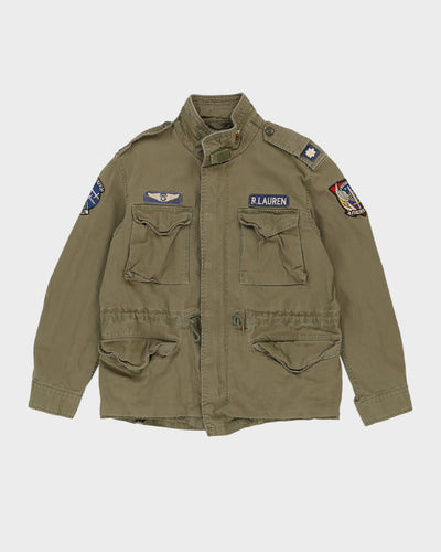 Ralph Lauren The Iconic Field Green Jacket With Patches - XL