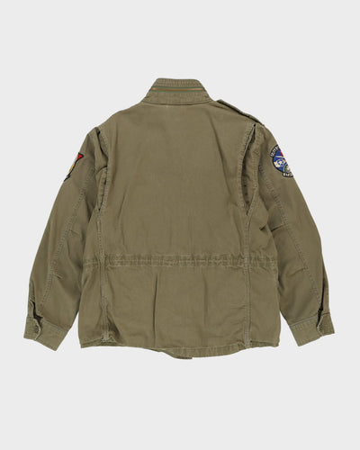 Ralph Lauren The Iconic Field Green Jacket With Patches - XL