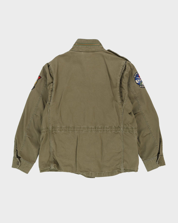 Ralph Lauren The Iconic Field Green Jacket With Patches - XL