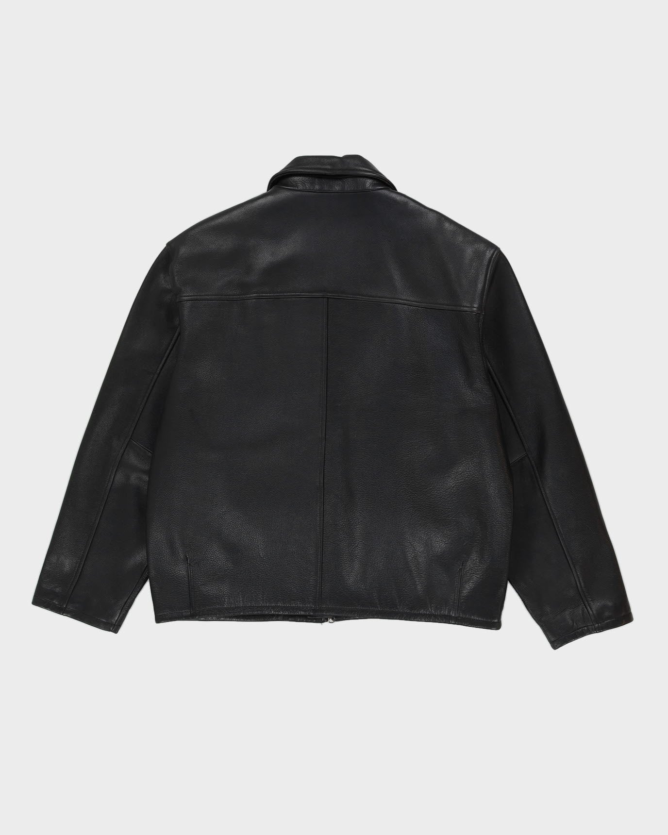 Danier Black Leather Jacket - M