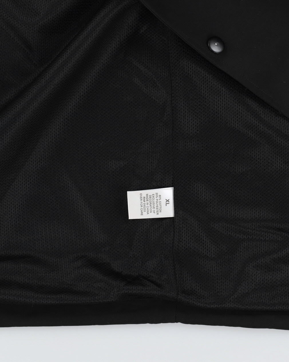 Essentials By Fear Of God Black Raincoat - XL