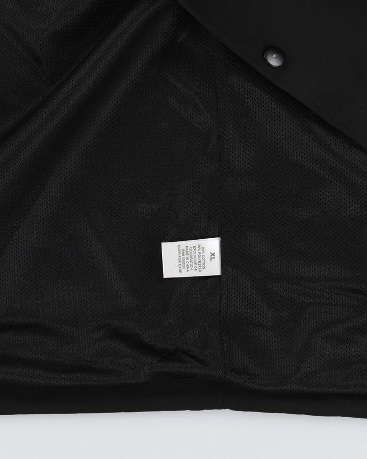 Essentials By Fear Of God Black Raincoat - XL