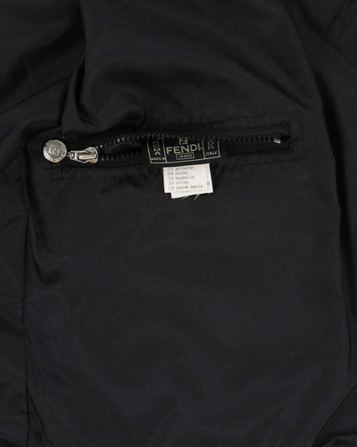 00s Fendi Logo Patterned Jacket - M