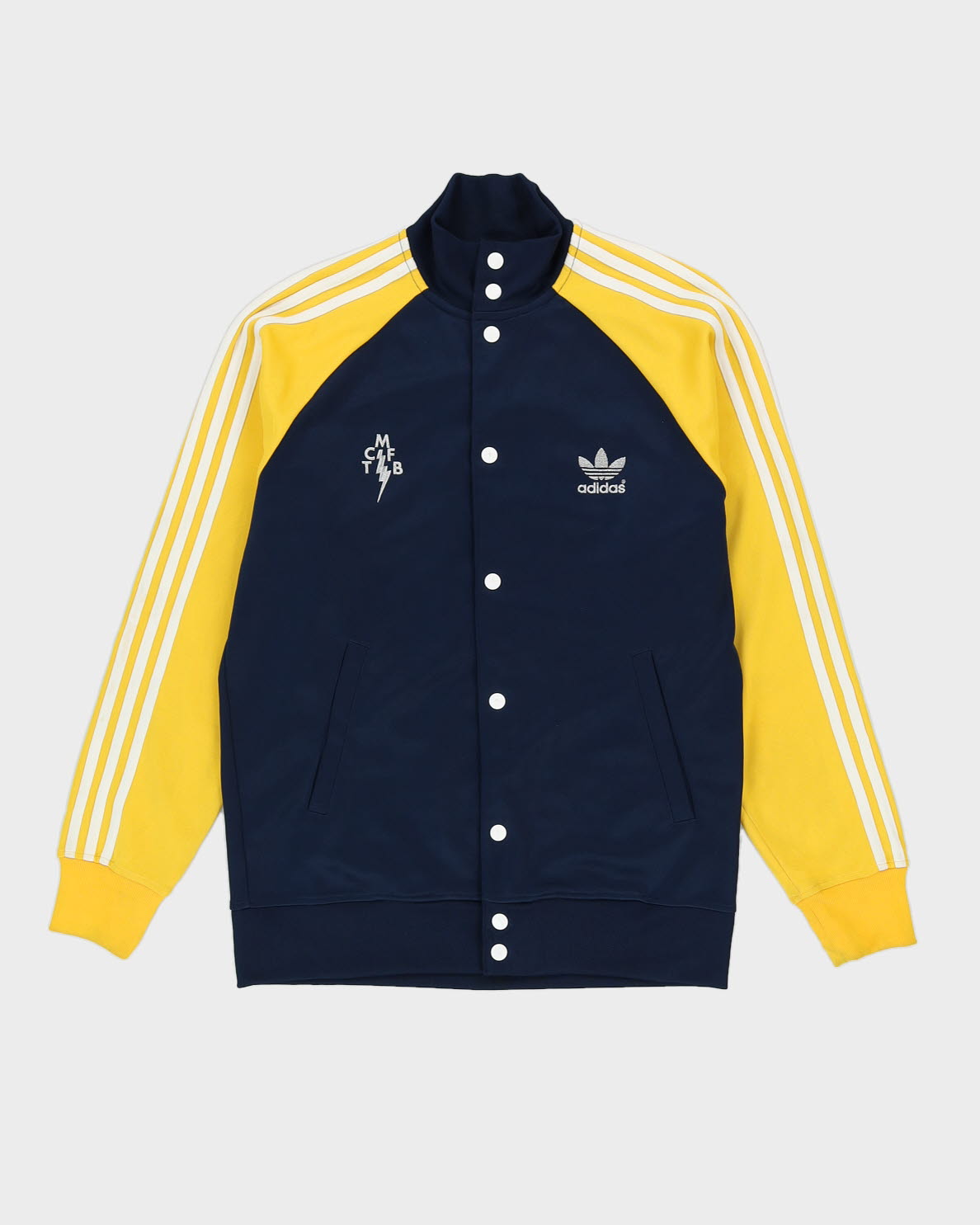 Adidas Originals KAZUKI 84-Lab X Mark Mcnairy Yellow Mcnasty Jacket - M