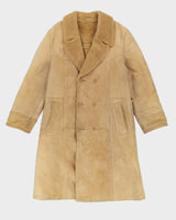 Vintage 1970s Made In Finland Sheepskin Coat - M