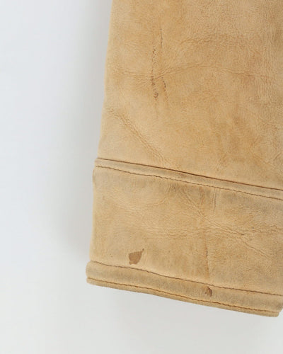 Vintage 1970s Made In Finland Sheepskin Coat - M