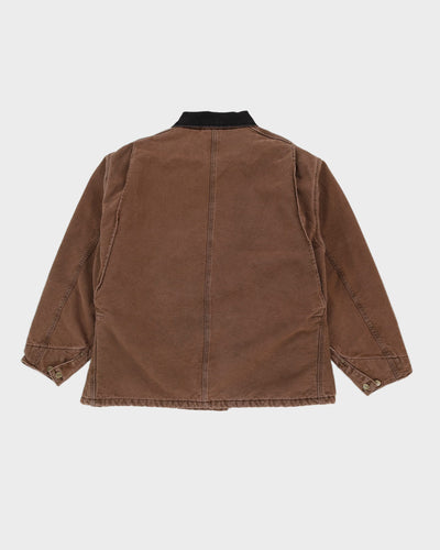 Vintage 90s Carhartt Brown Workwear Jacket - XXL